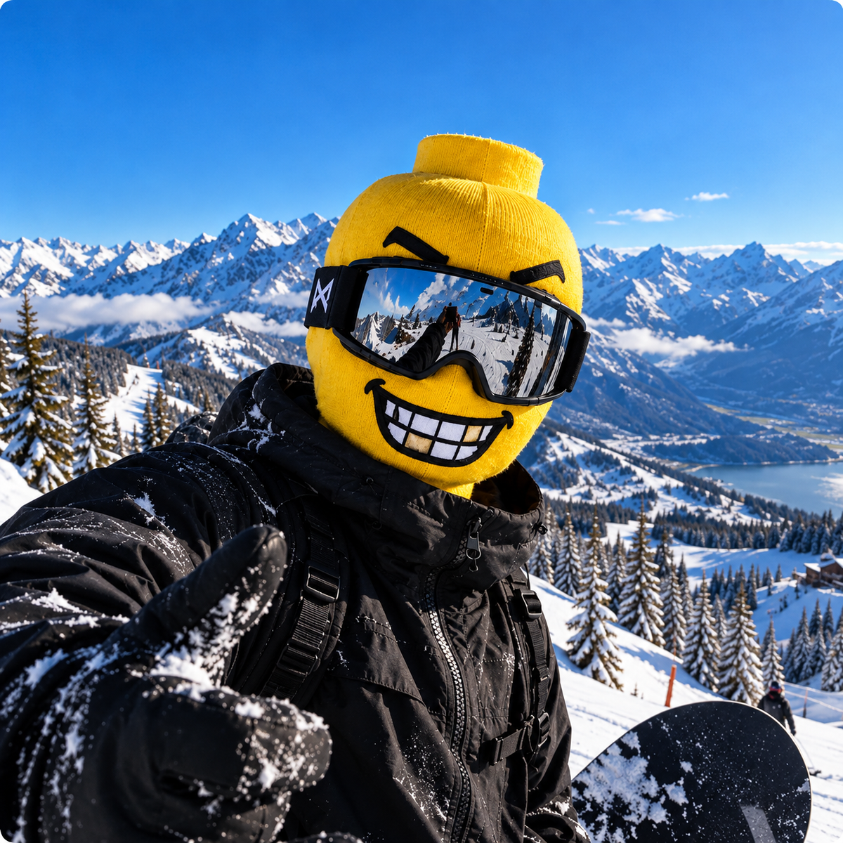 Brick Face - Ski Mask