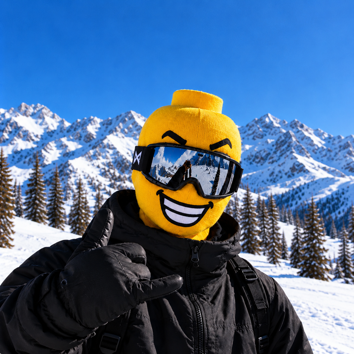 Brick Face - Ski Mask