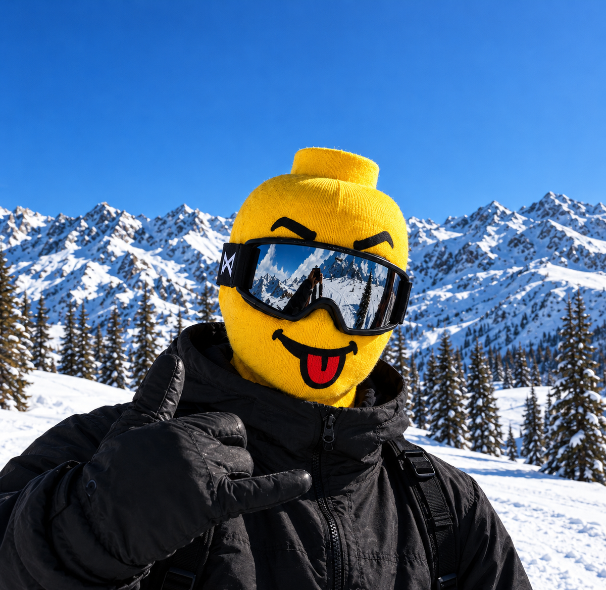 Brick Face - Ski Mask
